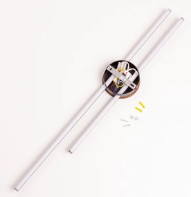 Brilagi - Applique a LED WOODY COLLINE LED/15W/230V 80 cm quercia ciliegio