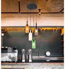 Globo 28048-4H - Lampadario su filo LEVITO 4xE27/8W/230V