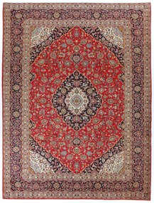 Kashan Tappeto 340 x 260 (Iran) Annodato A Mano