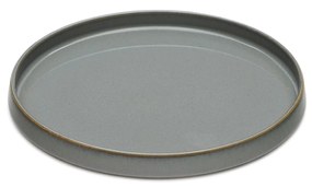 Kave Home - Piatto da dessert Lescala in ceramica blu