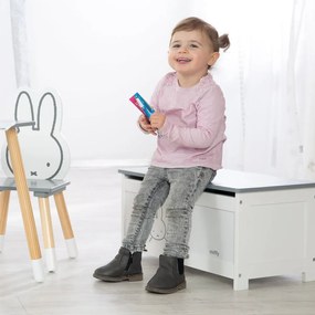 Scatola per bambini bianca 60x32x30 cm Miffy – Roba