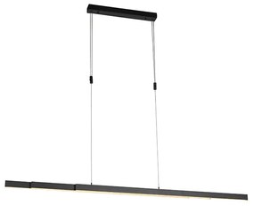 Lampada a sospensione antracite con LED e dimmer regolabile - Juliet