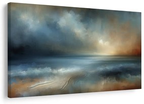Quadro su tela – Mare e tramonto