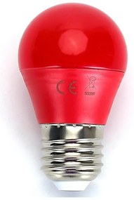 Lampadina LED G45 E27/4W/230V rossa - Aigostar
