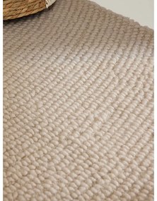 Tappeto colore naturale chiaro in lana tessuto a mano 160x230 cm Eleni Natural White – Hanse Home