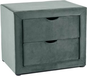 Comodino ET-002 Velvet – verde Bluvel 78