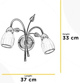 ONLI - Applique LILIANA 2xE14/6W/230V