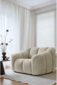 Poltrona beige Shell – Miuform