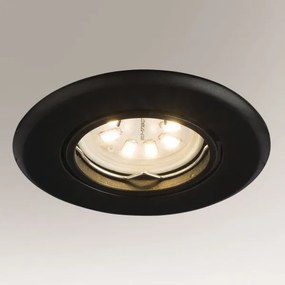 Shilo 3329 - Faretto da incasso TOKIO 1xGU10/15W/230V nero