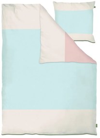 Set per letto singolo azzurro in percalle in cotone 140x200 cm Colore - Mette Ditmer Denmark