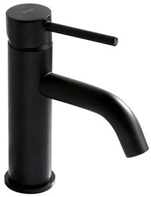 REA-B4102 - Miscelatore per lavabo LUNGO 16,5 cm nero