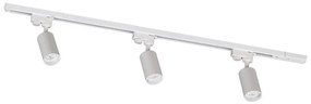 Zuma Line 3553 - Faretto per sistema a binario TUBE 3xGU10/35W/230V bianco