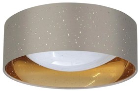 Plafoniera LED TULUZA LED/18W/230V diametro 32 cm marrone