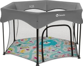 Lionelo - Recinto gioco ROEL PLUS Grigio Multicolore