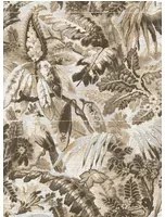 Arte International Carta da parati Tropicali - Linen/ Silver
