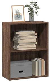 Libreria Rovere Marrone 60x30x77 Cm İn Legno Multistrato /