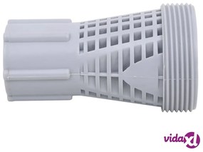 vidaXL Connettori per Tubo Flessibile per Piscina 2 pz in Plastica