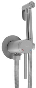 Rubinetto bidet Rea Foss Clif Brush Nickel