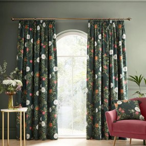 Tende in set verdi in velluto 2 pz 168x183 cm Arcadia Floral – RHS