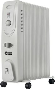 Radiatore Ad Olio 11 Elementi 2500 W Livelli C-Line