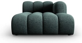 Chaise longue componibile turchese (con penisola a destra) Lupine – Micadoni Home