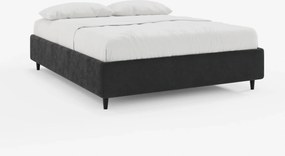 ERON letto sommier imbottito con vano contenitore in tessuto impermeabile certificato Oeko-Tex