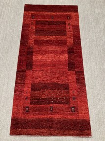 Loribaft Tappeto persiano 90x190 Rosso (Iran) Annodato A Mano