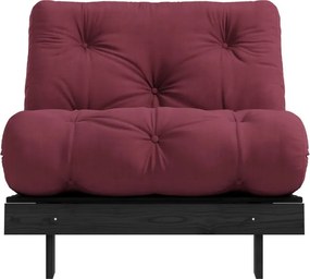 Poltrona bordeaux Roots Black Night - Karup Design