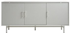 Cassettiera grigia 160x75x45 cm Palma – Unique Furniture