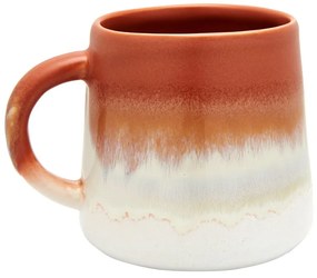 Tazza color terracotta in gres 360 ml Mojave – Sass &amp; Belle