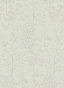 Eijffinger Tapete Origami Tree - Off White/ Silver