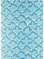 Farrow & Ball Carta da parati Aranami - Pavilion Blue/ St. Giles Blue