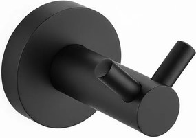 Portasciugamano da bagno 5605 Leo Black