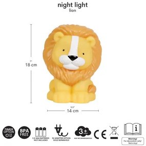 A Little Lovely Company - luce notturna - leone