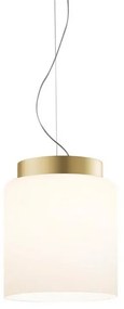 Segesta S5 Lampada a Sospensione Bianco Opale/Ottone Heritage - Prandina