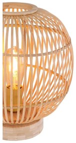 Globo 15368T - Lampada da tavolo HILDEGARD 1xE27/60W230V bambù