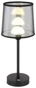 Globo 21008S - Lampada da tavolo LED dimmerabile LUNKI LED/2,5W/3,7V 2700/4000/6500K nero