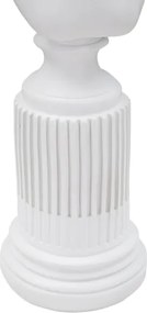 Scultura Statua Woman Con Piedistallo Cm 11X10,5X35,5