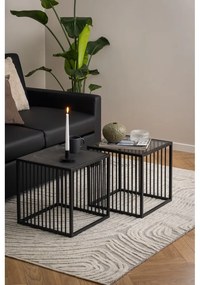 Tavolo portaoggetti in pietra 40x40 cm Strington - Actona