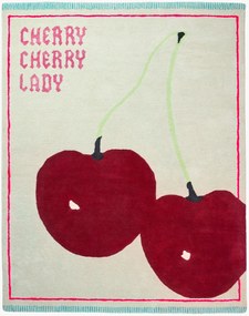 Tappeto in lana tessuto a mano Inky