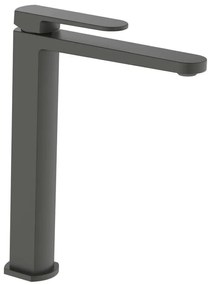 Rubinetto per lavabo Zefir grigio verniciato a polvere opaco AQUASANIT