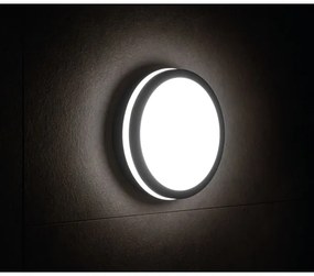 Kanlux 33341 – Plafoniera LED da esterno con sensore BENO LED/24W/230V 4000K Antracite IP54