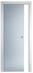 Porta scorrevole Pegaso/Auriga bianco L 70 x H 210 cm reversibile