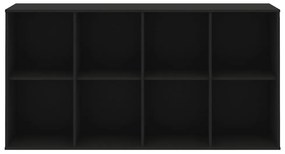 Scaffale modulare nero 136x69 cm Mistral Kubus - Hammel Furniture