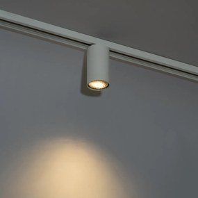 Faretto moderno bianco per sistema a binario monofase GU10 50mm - Iconic Ruby Honey
