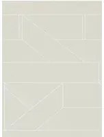 Geometrische Tapete Barbican von Scion - Raffia