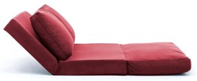Divano letto bordeaux 120 cm Taida - Balcab Home