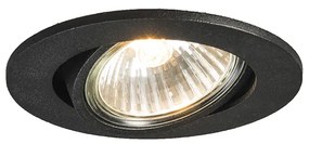 Faretto da incasso smart nero orientabile con Wifi GU10 - Cisco