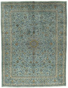 Mashad Tappeto persiano 310x390 Blu (Iran) Annodato A Mano