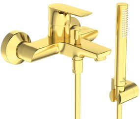 Rubinetto per vasca Concept Air per muro oro spazzolato IDEAL STANDARD